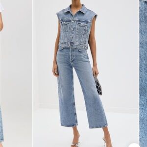 Agolde Ren jeans Light Blue High Rise Women's Jeans